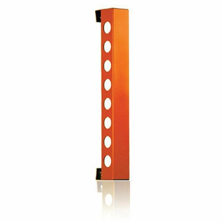 VYNEBAR 8 Orange Bead Blast Vertical Wine Rack VB8BBO